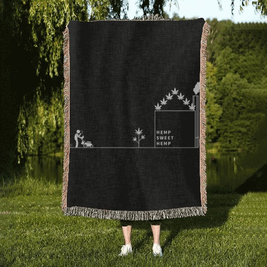 Hemp Sweet Hemp White 3x Woven Blankets