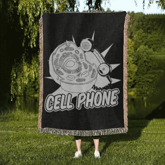 Biology Biologist Woven Blankets