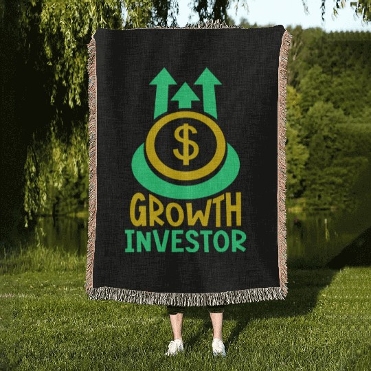 Growth Investor Investing Invest Shareholder Woven Blankets