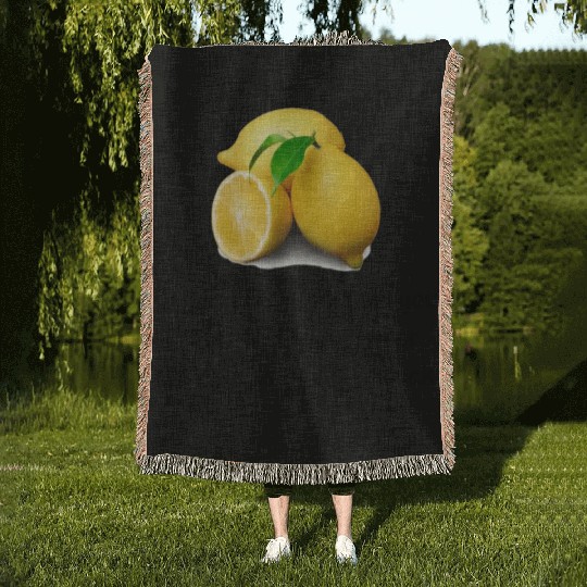 Lemonade Suck Woven Blankets