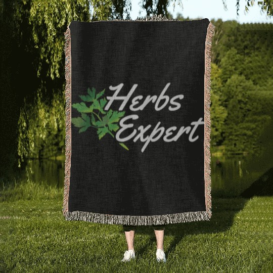 Herbs Expert Herbalism Herb Herbalist Gardening Woven Blankets
