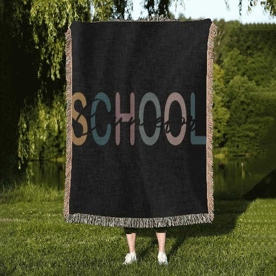 School Counselor Classic Gift Woven Blankets