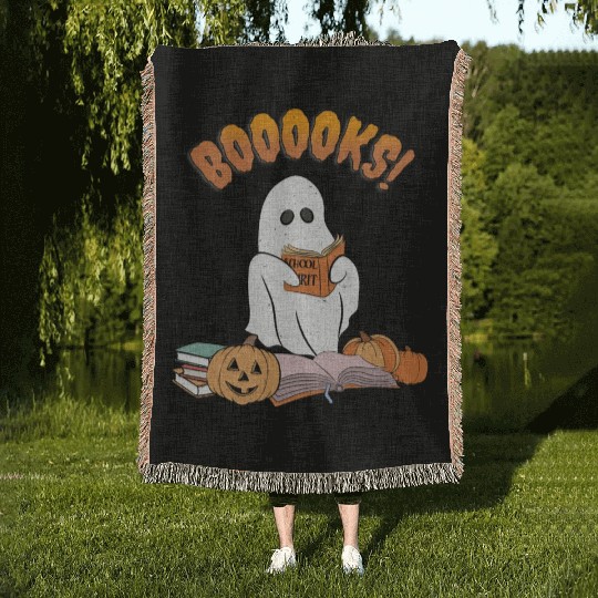 Booooks Woven Blankets