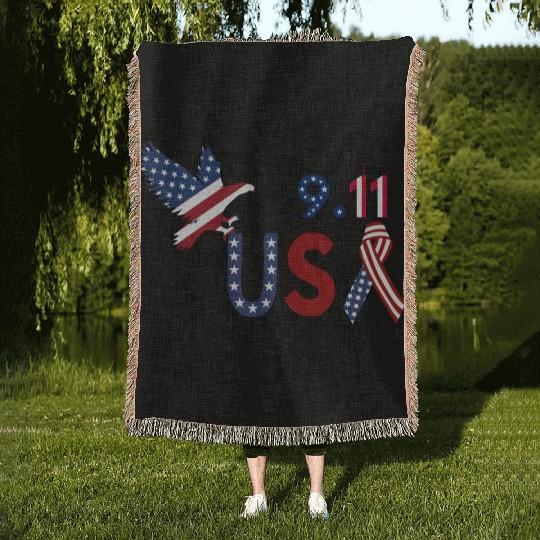 Patriot Day 9.11 Woven Blankets