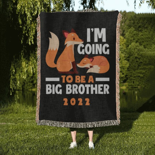 Fox Brother Siblings Offspring 2022 Woven Blankets