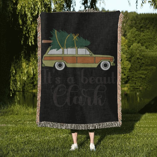 It's A Beaut Clark Griswold Family Christmas Woven Blankets