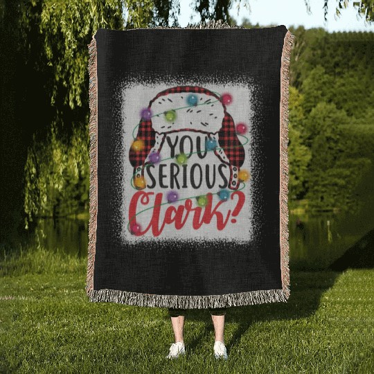 You Serious Clark Christmas Vacation Woven Blankets
