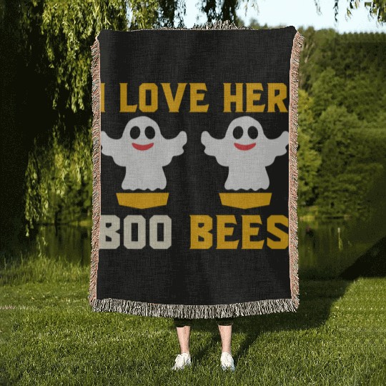 I love her Boo Bees Woven Blankets