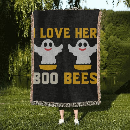 I love her Boo Bees Woven Blankets
