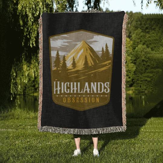 Highlands Obsession - The Nomad Lifestyle Woven Blankets