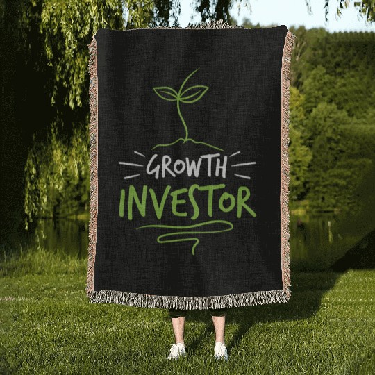 Growth Investor Investing Invest Shareholder Woven Blankets