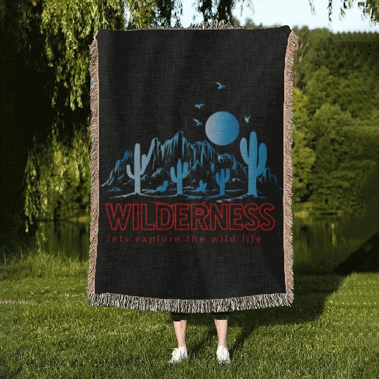 Wilderness California Westernstyle Woven Blankets