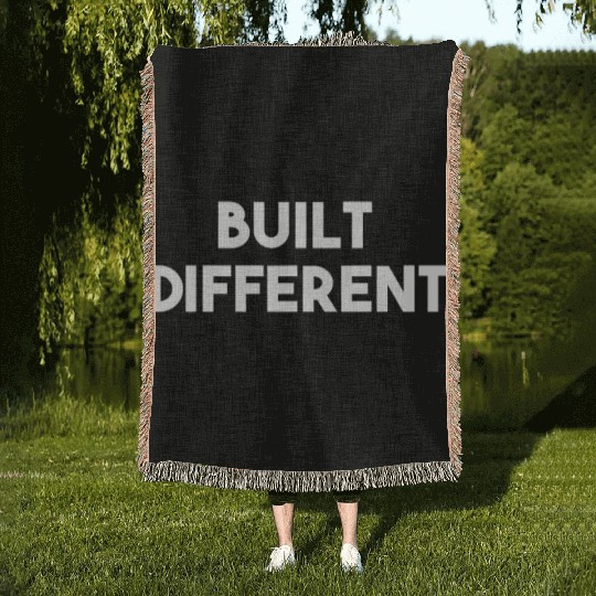 Built Different Woven Blankets