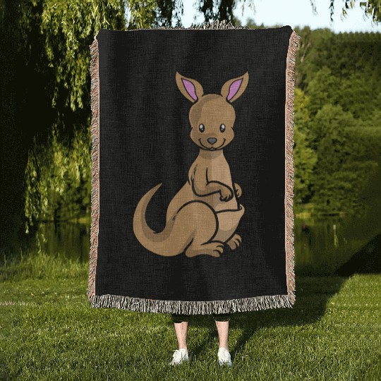 Kangaroo Woven Blankets