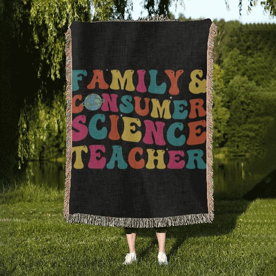 Family and Consumer Science Teacher Back To School Woven Blankets
