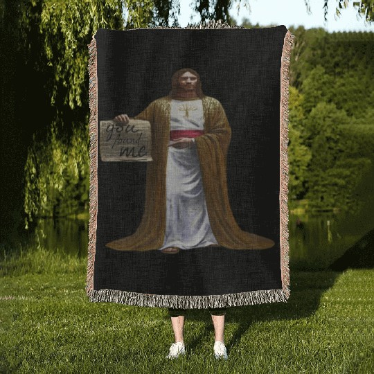 Jesus Christian Woven Blankets