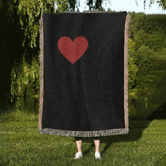 I love my tall husband funny matching couple Woven Blankets