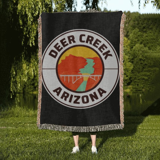 Deer Creek Grand Canyon Arizonna Woven Blankets