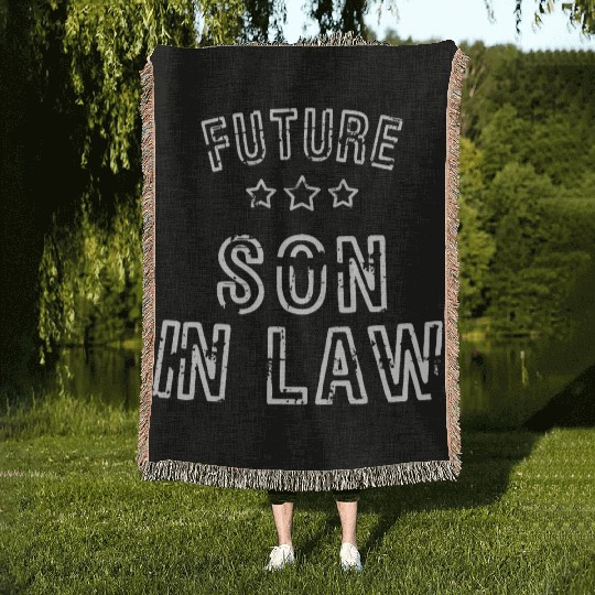 Mens Future Son In Law Gifts Woven Blankets