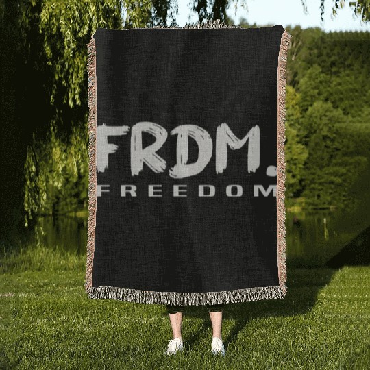 Freedom Free Your Style Woven Blankets