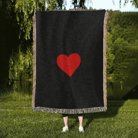 GOD Loves You, Positive Quote Woven Blankets