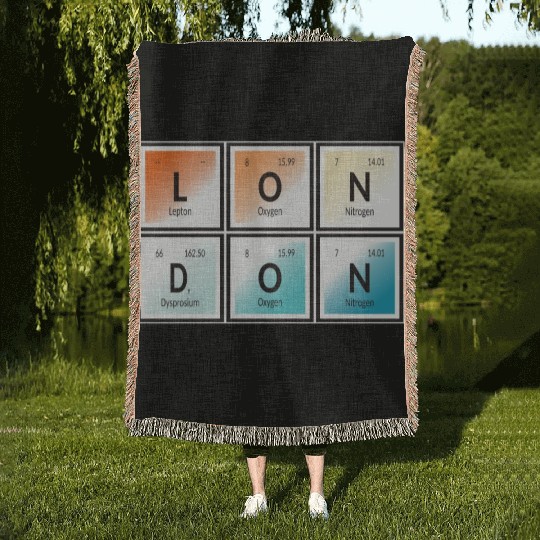 Elements of London Woven Blankets