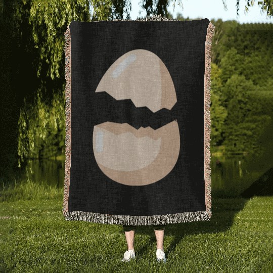 Easter Egg Notary Woven Blankets