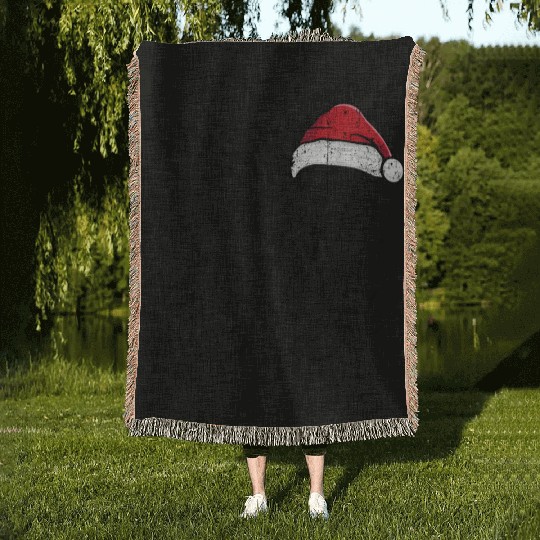 Have a holly jolly christmas Woven Blankets