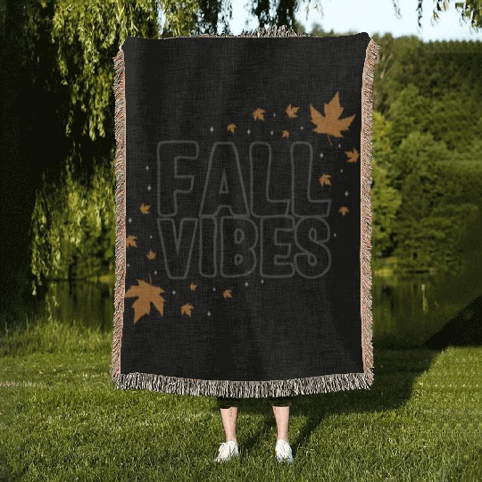 Halloween Theme Fall Vibes Coffee Lover Mug Gift, Woven Blankets