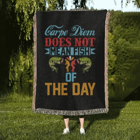 carpe Diem Woven Blankets