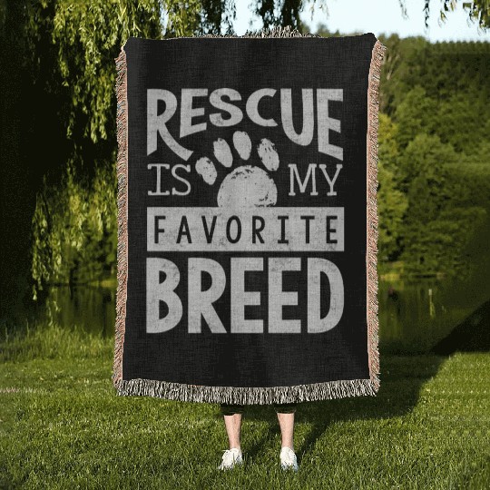 Dog rescue, Dogs, Dog Woven Blankets