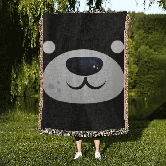 BEAR Family Mama Bear Papa Bear Cub Group Costume Woven Blankets