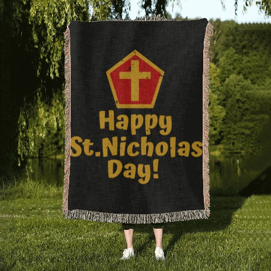 Saint Nicholas Woven Blankets