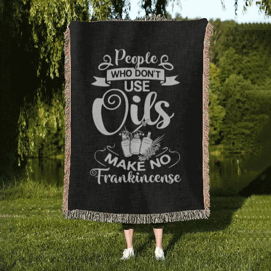 Essential Oil Diffuser Peppermint Aromatherapy Woven Blankets