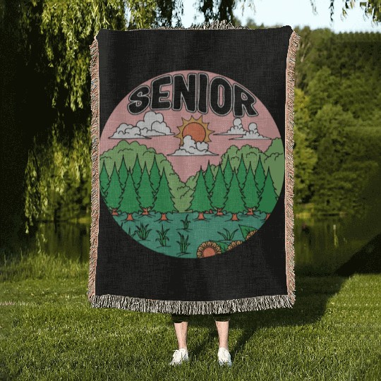Graduation Woven Blankets, Senior Class Of 2023 Gift End