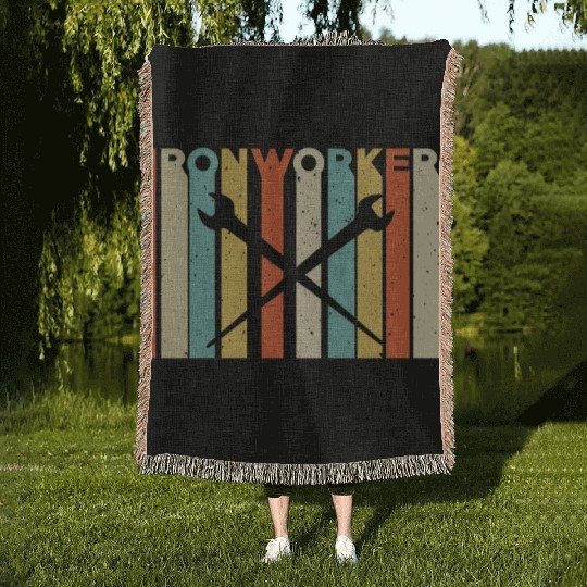 Ironworker Woven Blankets