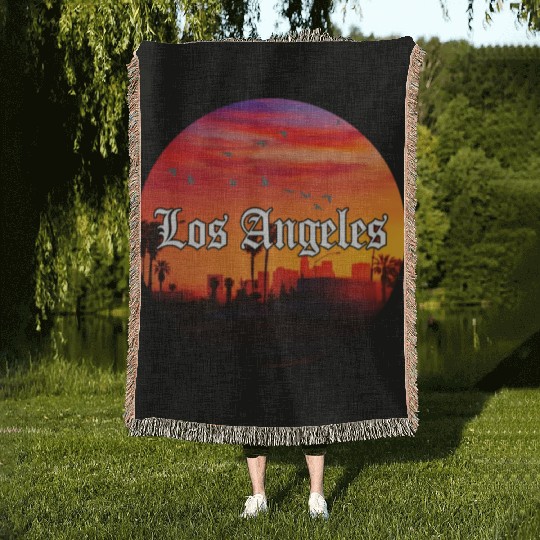 Los Angeles Woven Blankets