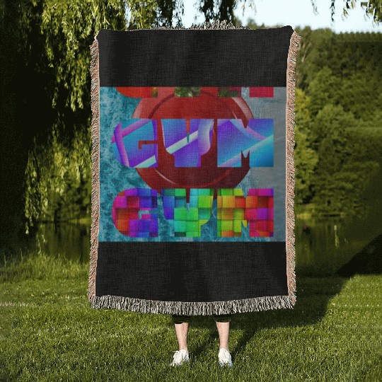 IMPORTANT GYM NASA IN DUCAÇAO DO SPORTS. Woven Blankets