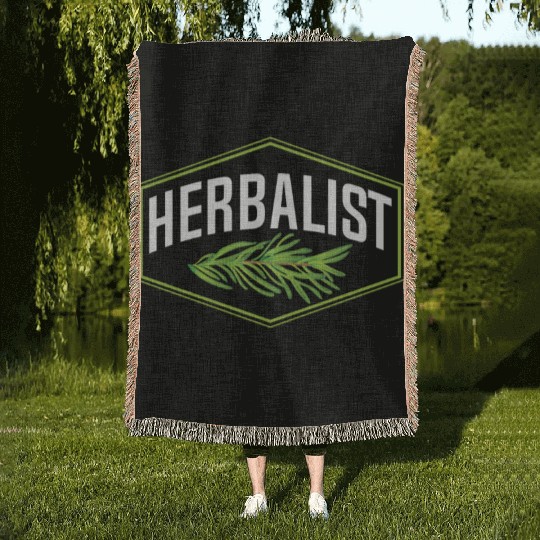 Herbalist Gardening Herbalism Herbs Herb Woven Blankets