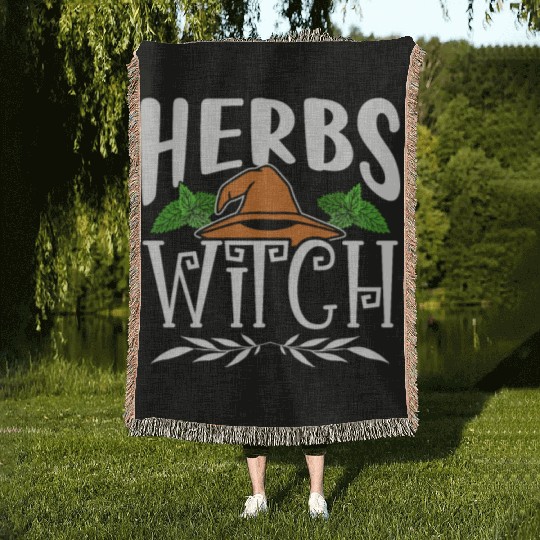 Herbs Witch Herbalism Herbalist Herb Gardening Woven Blankets