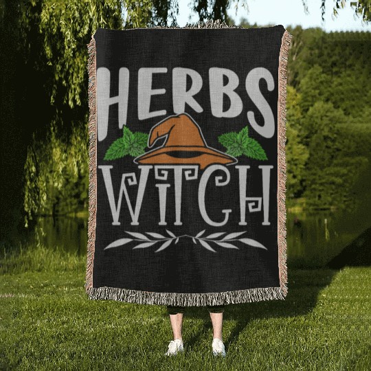 Herbs Witch Herbalism Herbalist Herb Gardening Woven Blankets