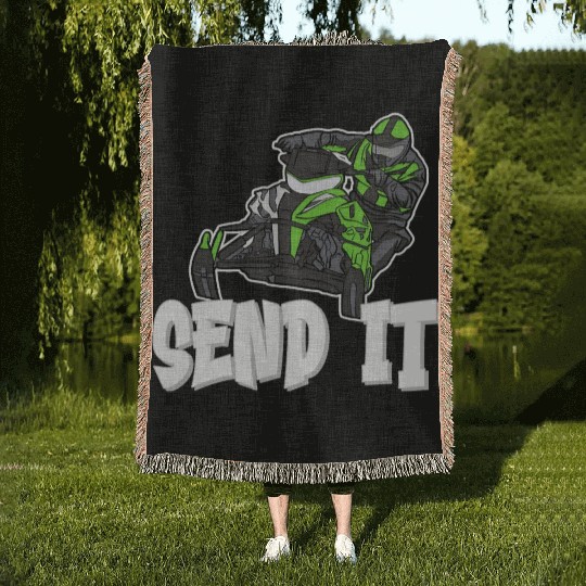 Extreme Gonna Send It Woven Blankets