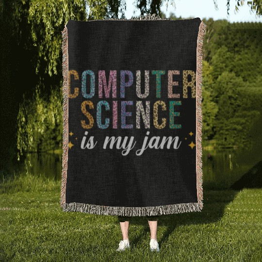 Computer Science is my Jam Woven Blankets