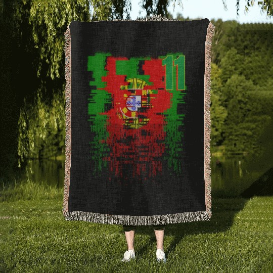 Portugal Soccer team Jerseys Portugal team 2022 nu Woven Blankets
