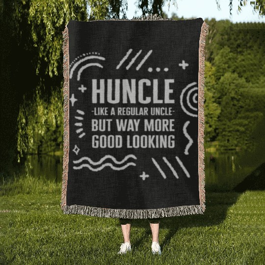 Uncle Woven Blankets Woven Blankets, Huncle Definition Funny Woven Blankets,