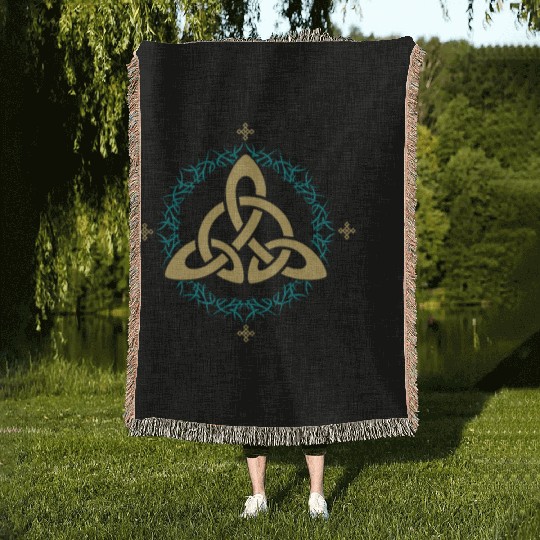 Celtic Knot Vikings Viking Woven Blankets