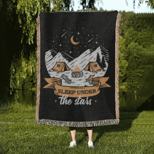 Sleep Under The Stars Woven Blankets