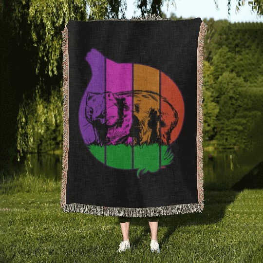 Wombat Onion - Wombat Onion Woven Blankets