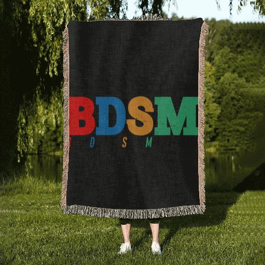Im Into BDSM Bench Squat Deadlift Military Press16 Woven Blankets