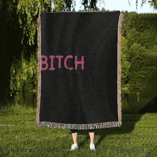 Bitcherlor Party - Bachelorette Party Bride Squad Woven Blankets
